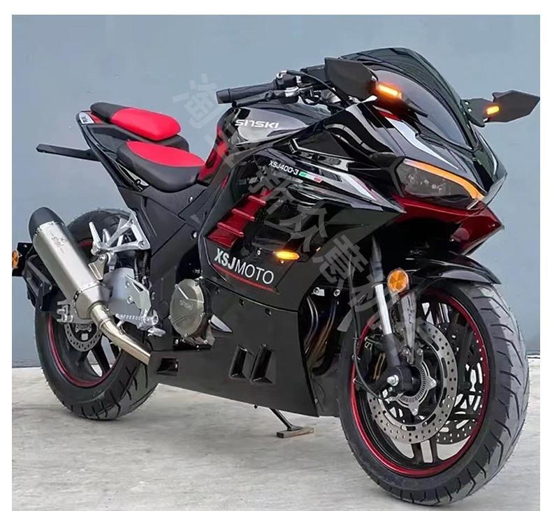 新款蛟龙二代火牙400cc摩托车跑车重型机车双缸水冷全国可上牌颜色