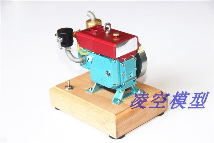 迷你柴油机模型西辰模型微型rc汽油机手扶拖拉机柴油机模型迷你复古