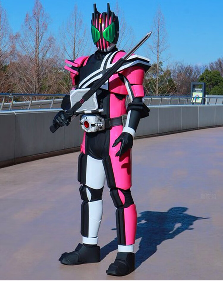 万代bandai假面骑士皮套真人可穿decade假面的骑士帝骑皮套可穿戴头盔