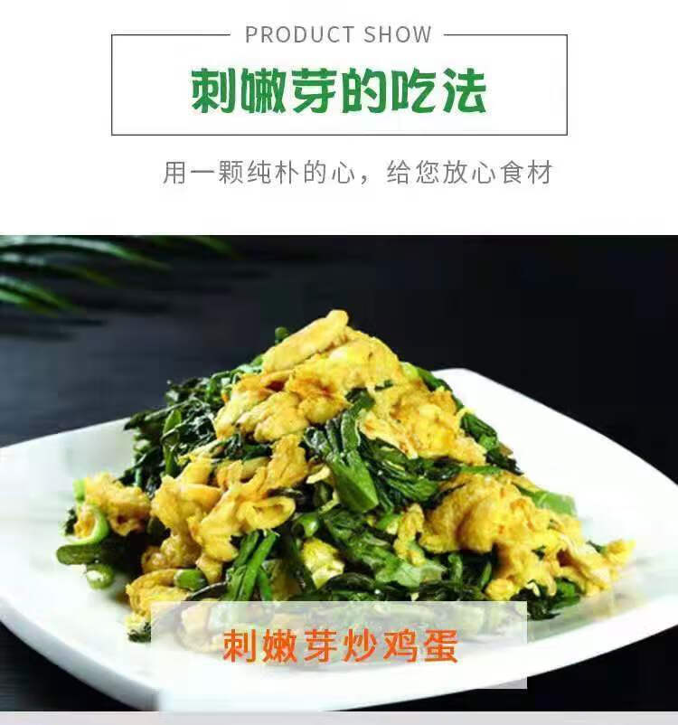 年货东北山野菜刺老芽刺嫩芽刺龙芽袋装刺嫩芽1袋750克