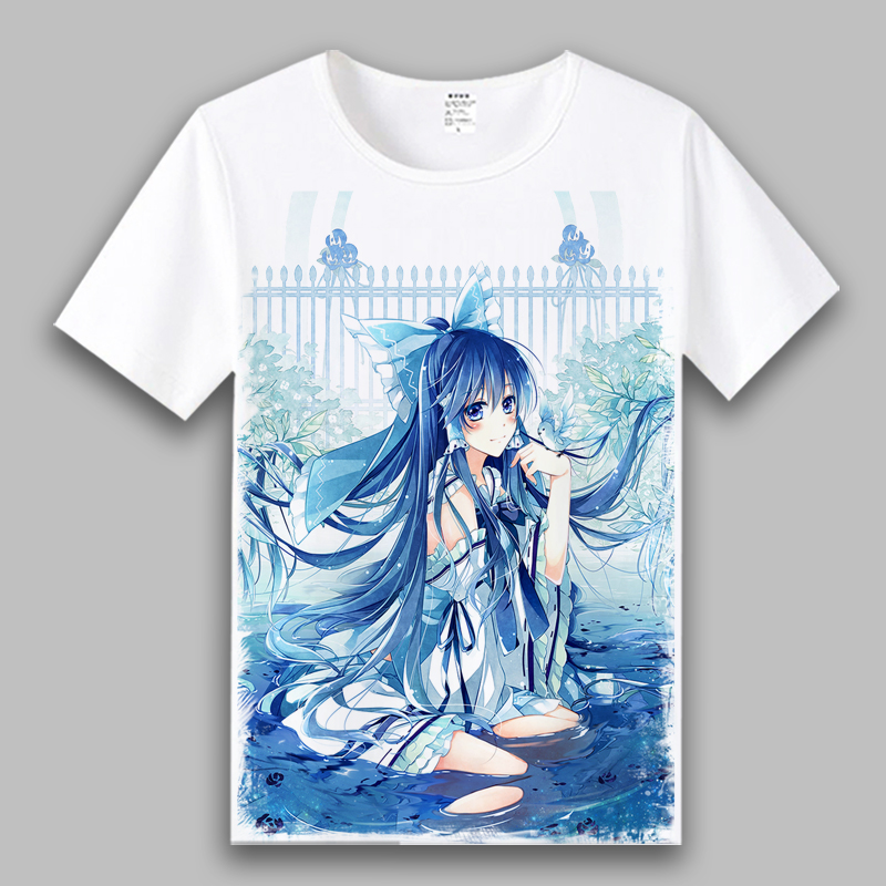 东方project 博丽灵梦 古明地恋二次元衣服男女动漫周边t恤短袖夏 16
