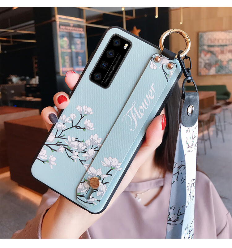 华为nova7手机套,华为nova7真皮手机套 倍克贝克 华为nova7手机壳nova7pro手机套防摔保护套小清新腕带se个性