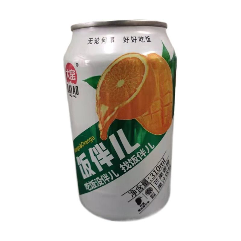 大窑果汁饮料饭伴儿酸梅汤芒果香橙浓缩乌梅汁混合果汁310ml大窑饭伴