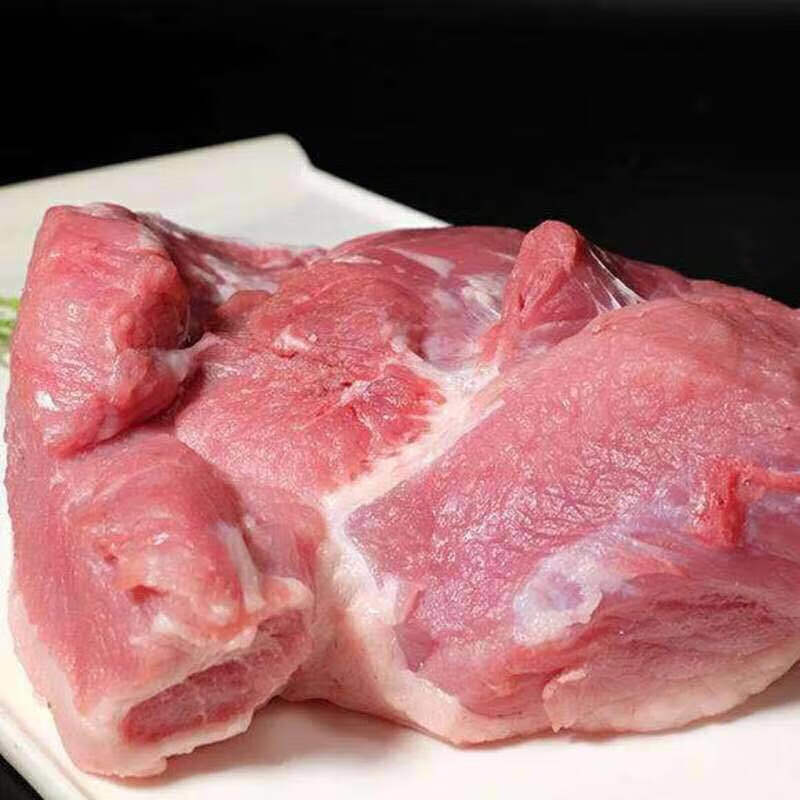 新鲜猪肉五花肉生肉无皮后腿肉鲜肉农家散养土猪肉 8斤新鲜无皮猪后腿