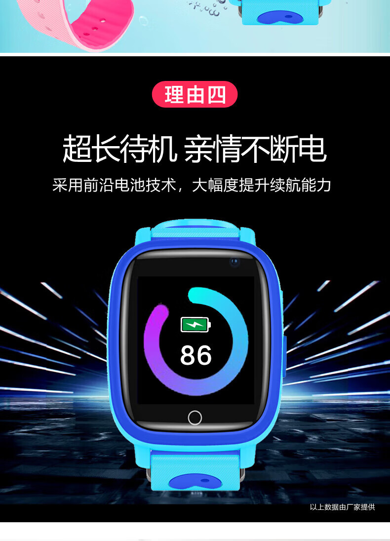 官方旗舰小天才q1c电话手表男女初中生同功能智能定位4g通视频通话