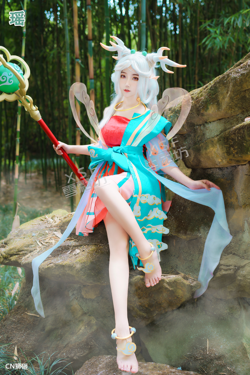 王者荣耀cos服动漫展cos服瑶遇见神鹿可爱古风游戏套装cosplay服装女