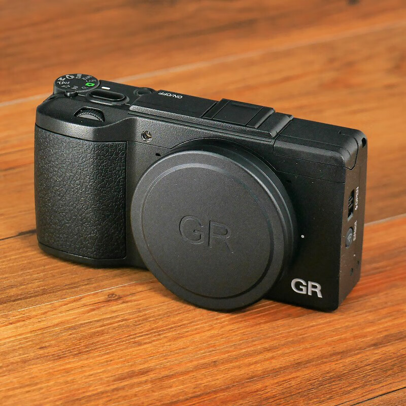 理光金属镜头盖griigriiigr2gr3植绒保护盖尘镜头盖