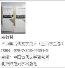 视频课程中国古代文学史 考研视频课袁行霈第二版上中下三册郭英德