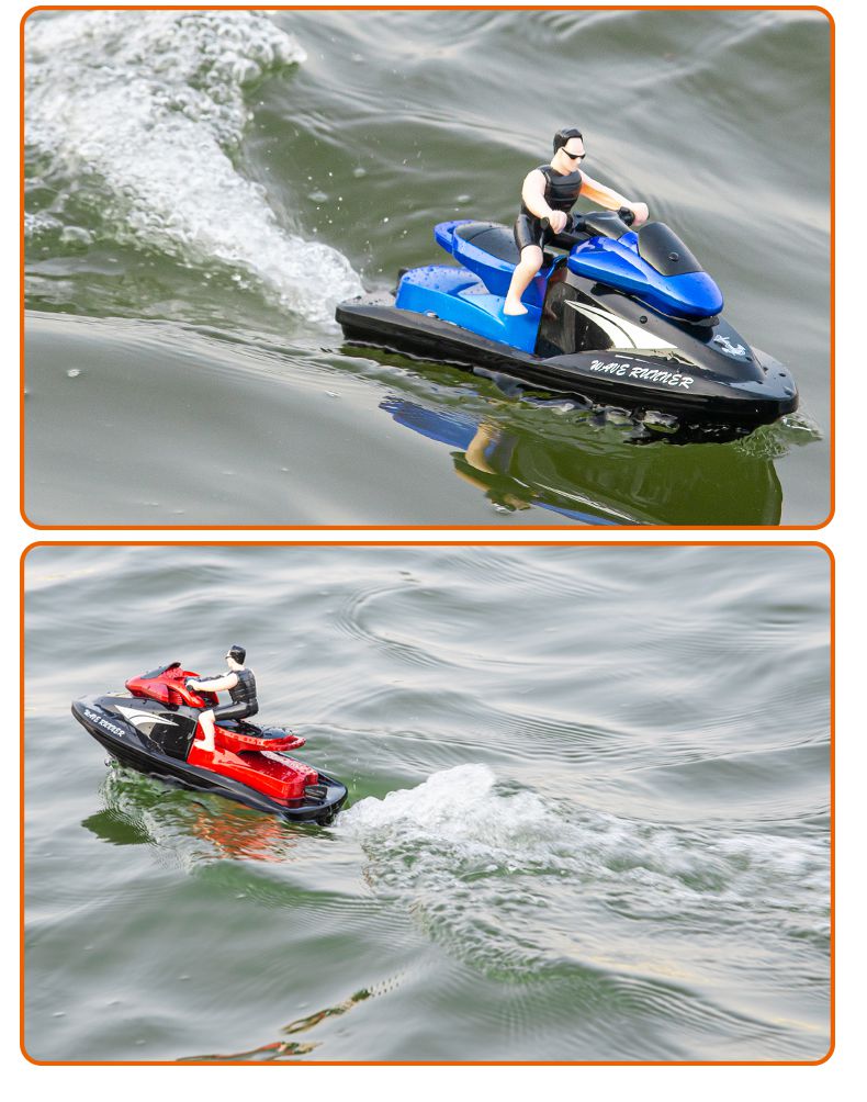 超大型遥控船充电高速摩托艇儿童男孩电动水上玩具轮船模型xjcq锂电池