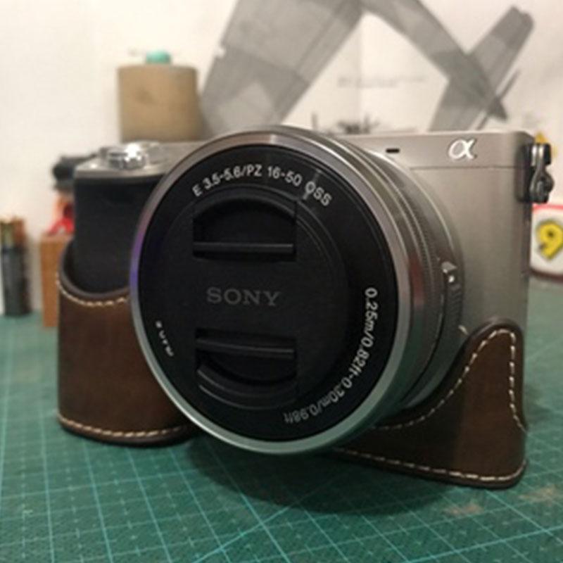 索尼微单相机包a7m2 a6400 a6500 a6300 a6000a7r3皮套底座保护套 a