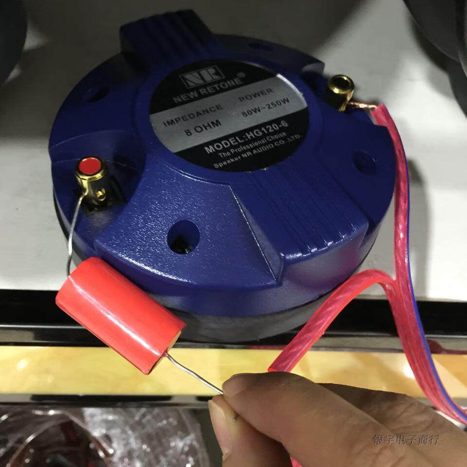 炫咔仕适用于音箱无极电容器22uf金属化轴向分频器音频电容高音电容