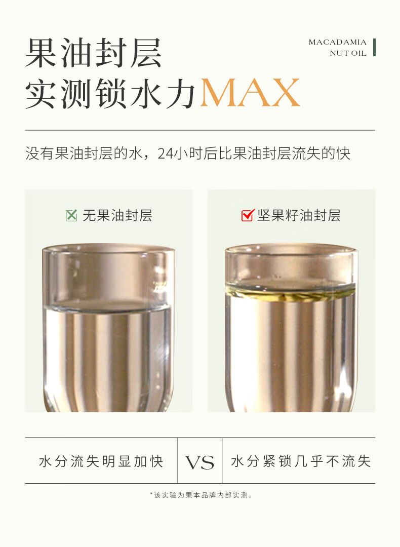 果本官方 坚果全家福升级版护肤品女 保湿补水控油化妆品女 【升级款】锁水液100ML