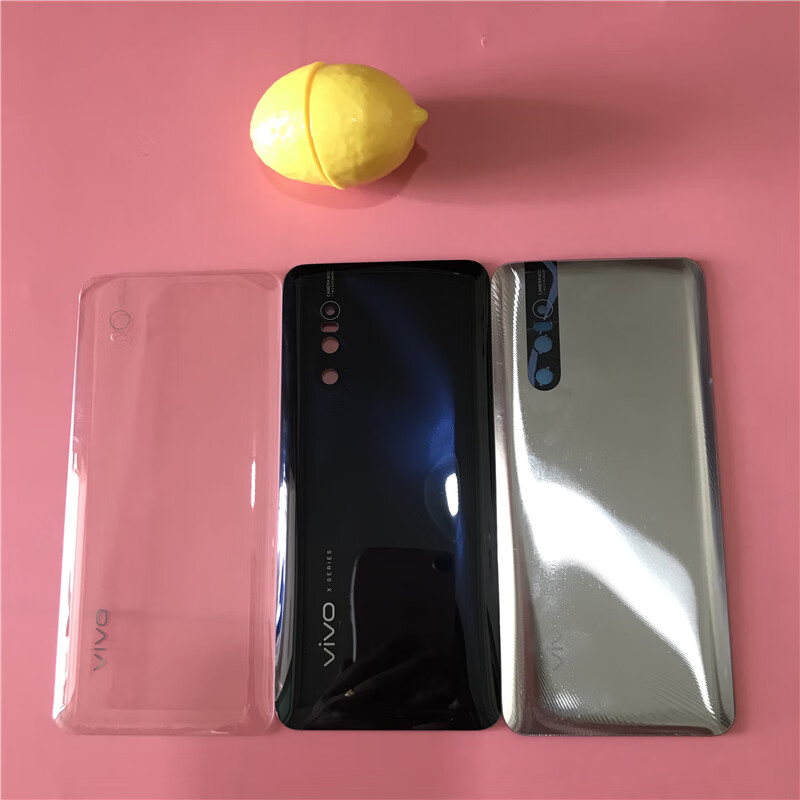 vivo x27玻璃后盖x27pro后壳电池盖x27玻璃后盖后屏边框 x27透明探索