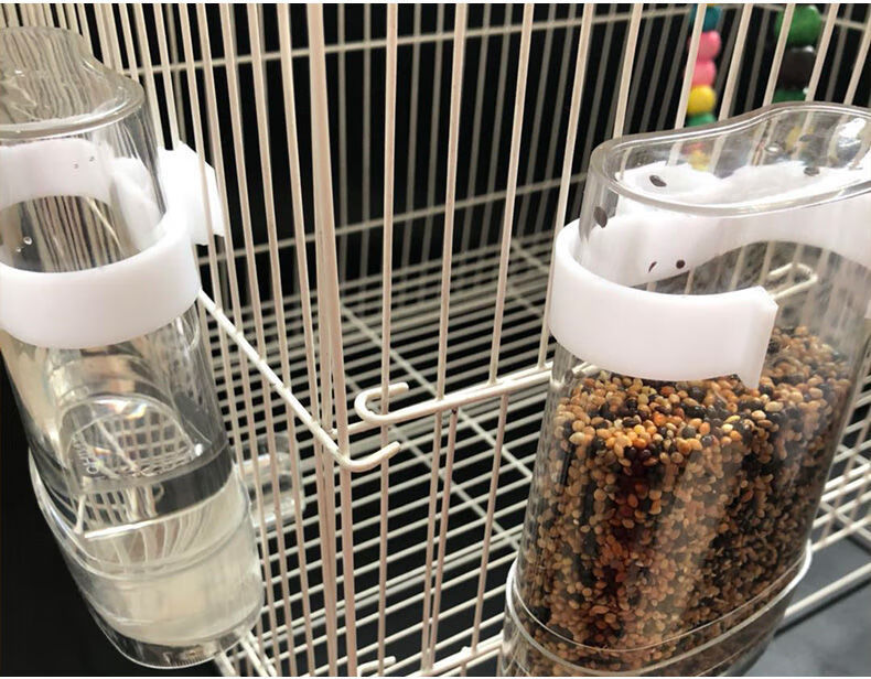 鸟用饮水器自动喂食喂水器鹦鹉悬挂食盒鸟食罐鸟笼配件用品具鸽子cw