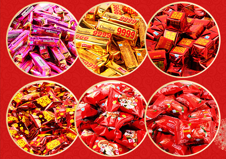 上海可发散装糖果喜糖5斤装混合口味结婚婚庆水果味软糖什锦生日满月