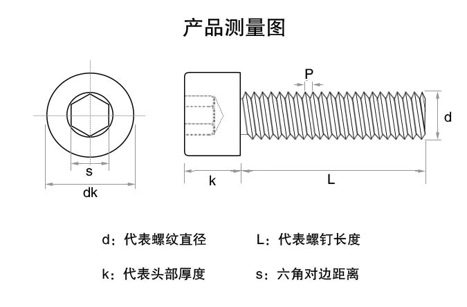 m4m5m6m8-m16 304不锈钢内六角空心螺丝中空螺栓灯具穿线螺钉通孔 m4*