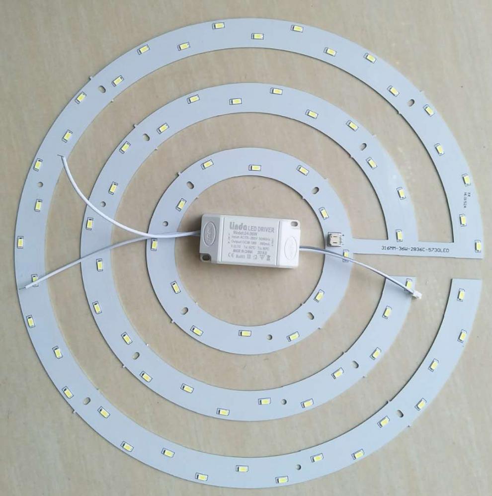 led吸顶灯改造灯板环形灯管模组贴片光源圆形灯芯灯片