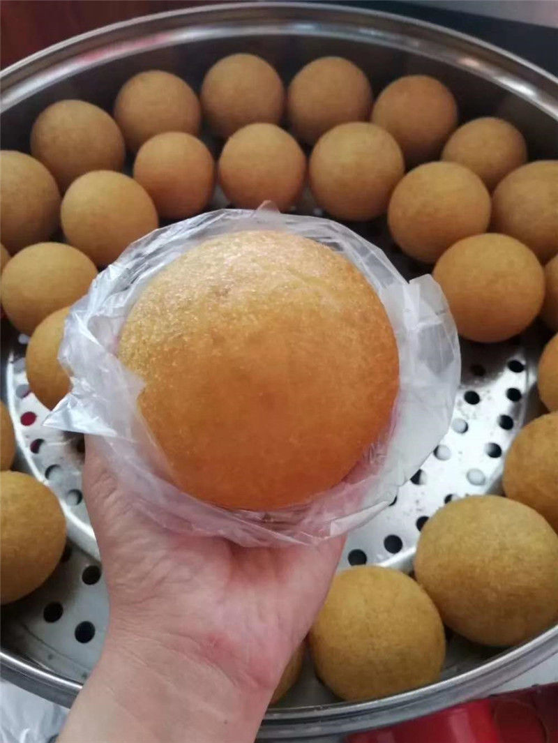 广东茂名特色小吃特产化州官桥空心煎堆豆沙煎堆零食真空包装鼓气包装