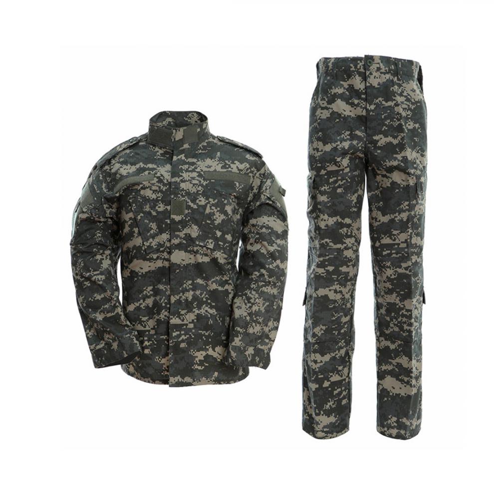 跨境战术服装cs军训户外迷彩服套装美军二代acu战术迷彩套服 丛林迷彩