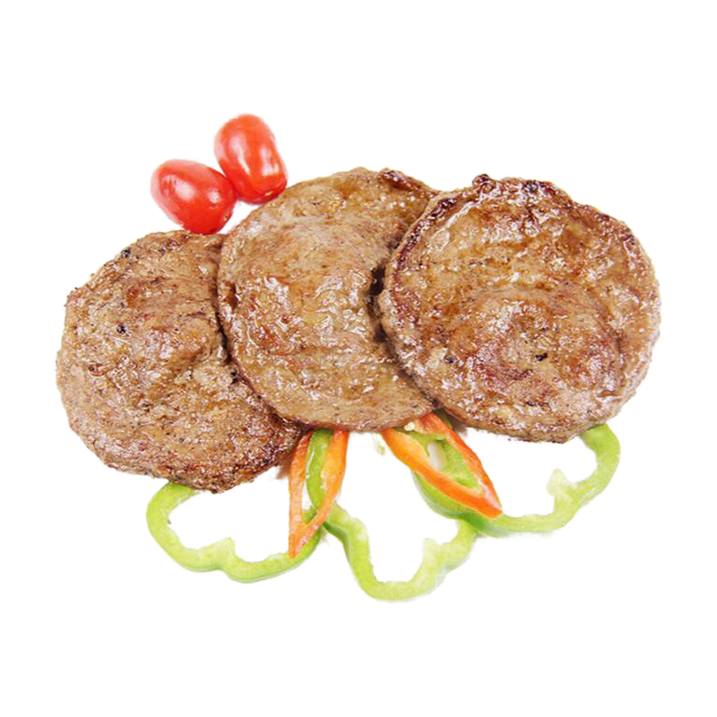 法式牛排汉堡牛肉饼油炸煎烤1千克每包约20片多汉堡饼
