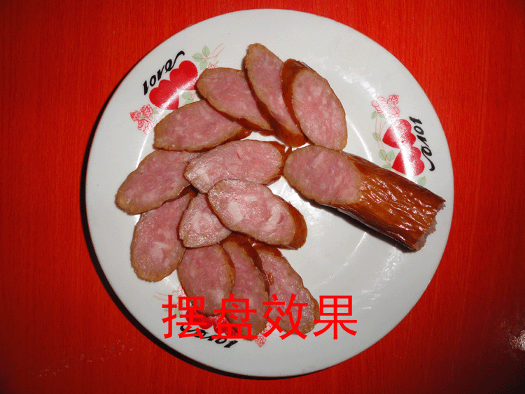 河北肃宁特产窝北沃北瘦肉熏肠香肠手掰烤肠果木熏烤500g满3三件500克
