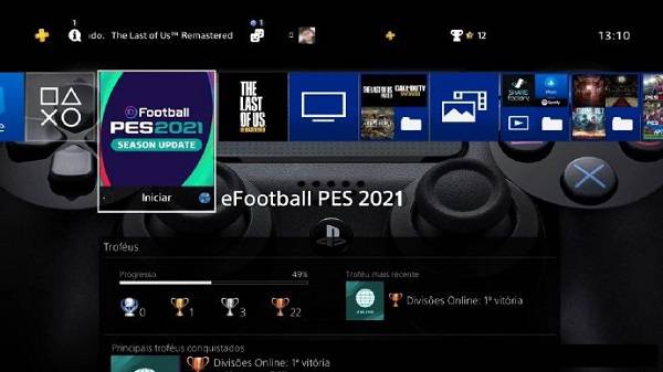 电脑游戏光盘实况足球2021ps5实况足球efootballpes2021游戏光盘碟