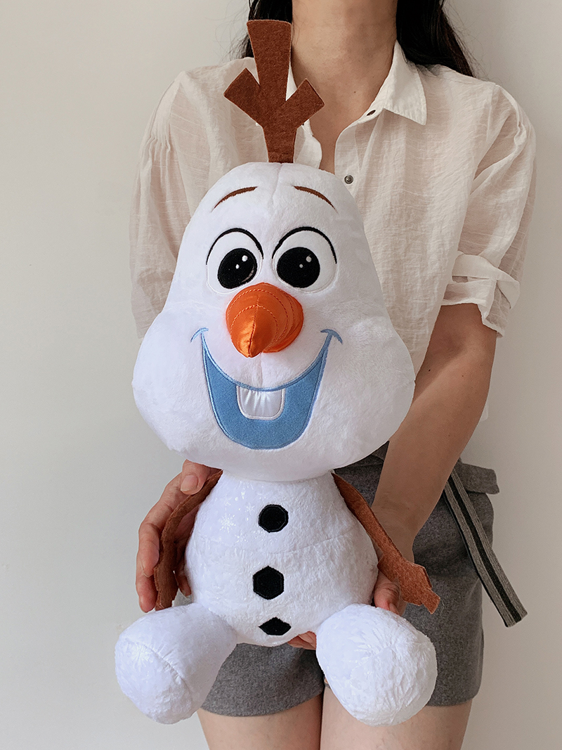 迪士尼disneyfrozen2冰雪奇缘雪宝公仔玩偶olaf雪人毛绒玩具布娃娃