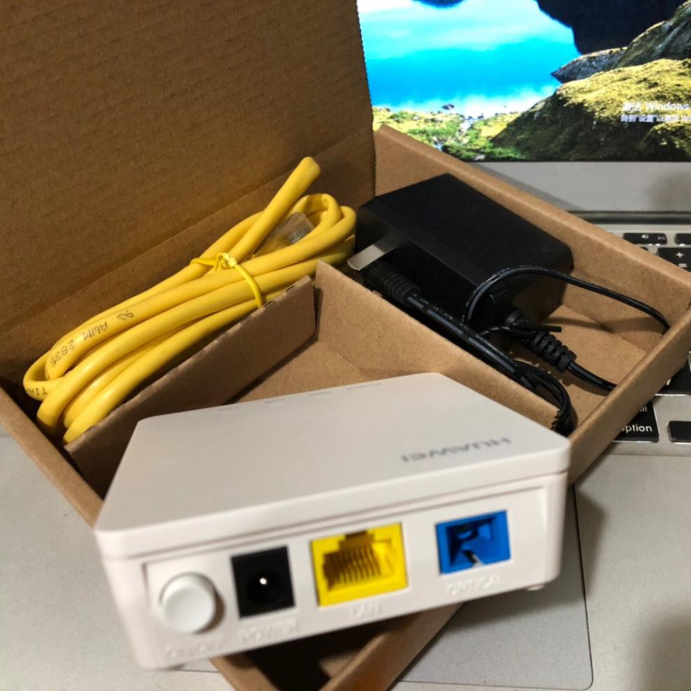 华为hg8310m千兆光纤猫单口sfu桥接型通用8010h长城私网宽带光猫拍前