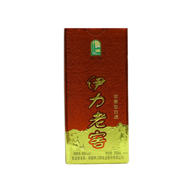 新疆伊d力特伊犁老窖伊力小老窖浓香型白酒250ml46度10瓶装整箱