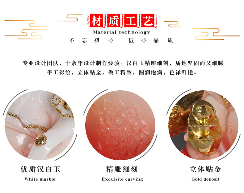 土地公神像供奉土地公土地婆神像摆件福德正君地主财神土地爷土地奶