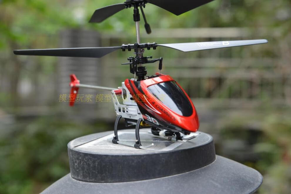 无副翼小六通道遥控直升飞机3d特技电动航模直升机 耐摔儿童礼物 三桨