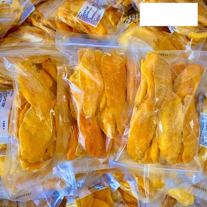 芒果干果脯菲律宾风味芒果干500g水果干果脯蜜饯果干一整箱装零食芒果