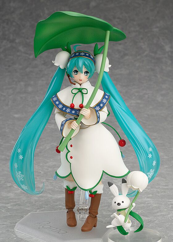 初音未来figma045仙鹤巫女雪可动二次元美少女礼物和服初音不可动现货