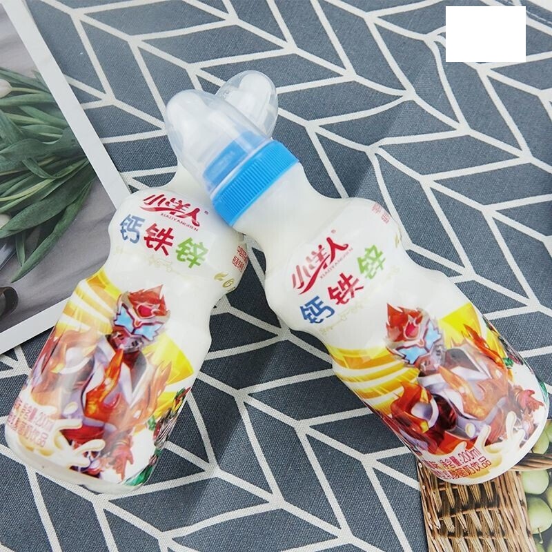 小洋人智多美牛奶整箱酸奶乳酸菌早餐奶饮料原味200ml12瓶装