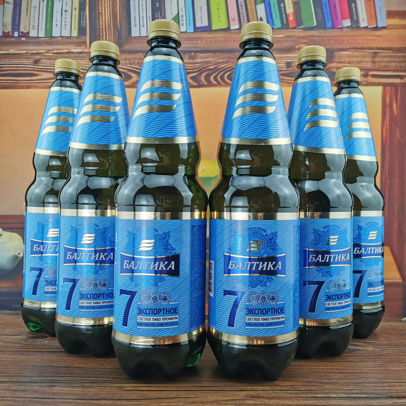 俄罗斯波罗的海9号1300ml3桶进口高度烈性浓麦芽精酿黄啤酒379各1桶