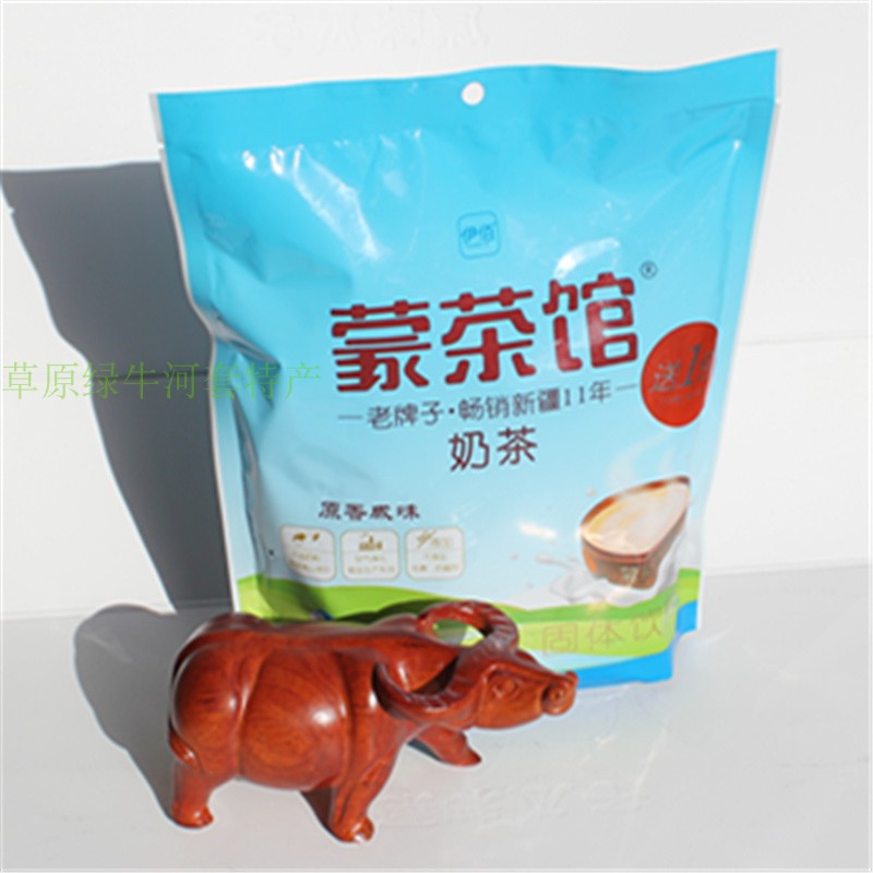 伊佰奶茶蒙茶馆奶茶粉咸味300g5内蒙古特产速溶饮品新疆新疆原香咸味