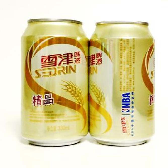 5折 雪津·啤酒 精品易拉罐百·威英博旗下品牌8罐装*330ml 330ml*8瓶