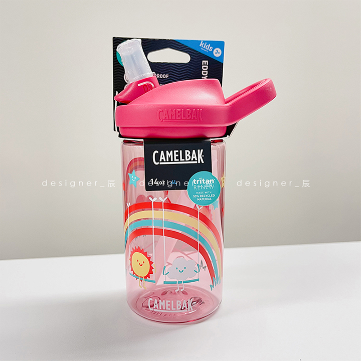 驼峰儿童水杯 驼峰camelbak儿童宝宝漩涡水壶便携吸管