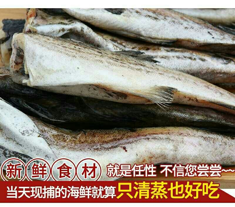 棠鲜生明太鱼新鲜海鱼深海鳕鱼整条辅食无刺雪鱼无头鱼3斤尝鲜价