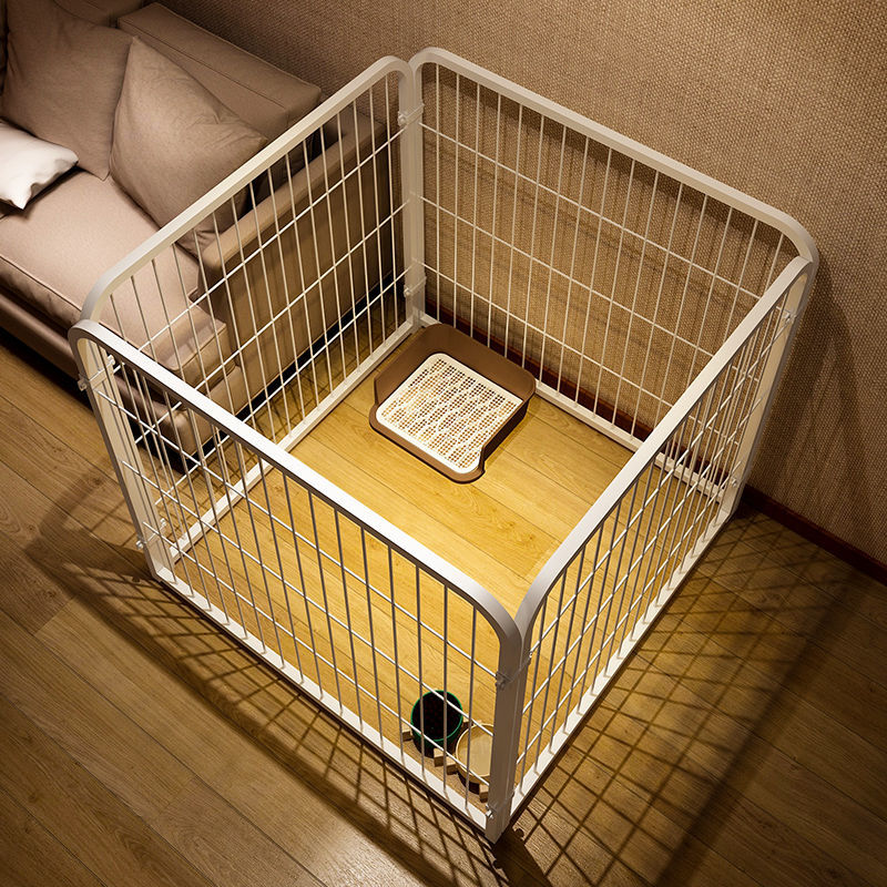 【京选推荐】狗围栏中大型犬自由组合超大狗笼子不锈钢家用方管室内外