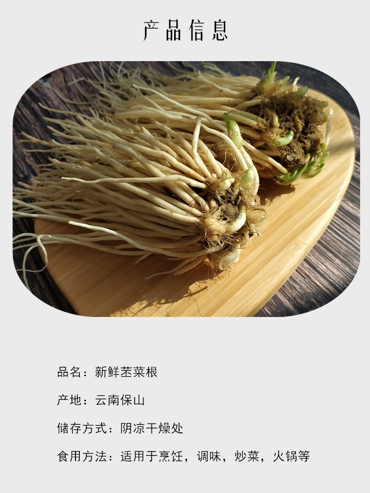 现挖苤菜根新鲜3斤蔬菜丕菜云南撇菜通乳普洱佤味麻辣菜根2000g一件