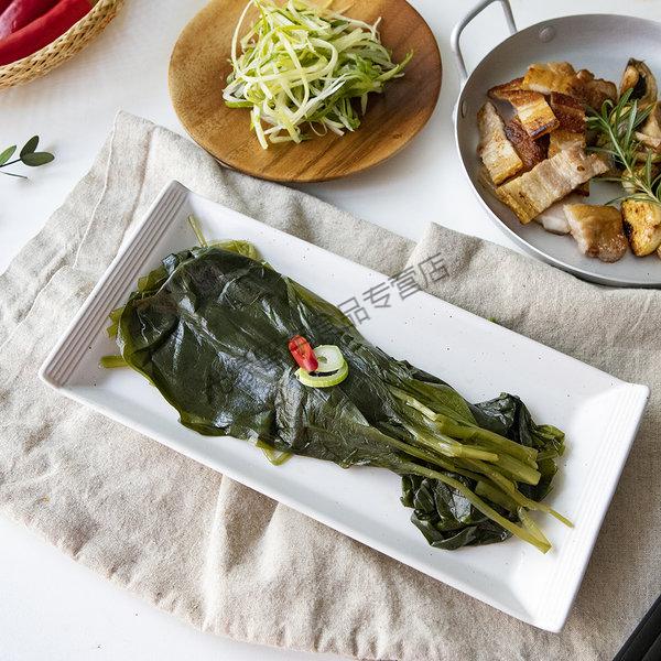 韩国烤肉店商用大包装寒葱山葱叶茗荑菜山菜包肉烤肉包饭泡菜500g5斤