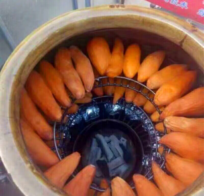 去皮烤红薯缸地瓜缸红薯烤缸商用紫砂缸炭烤炉烤玉米烤梨瓦罐燃气型缸