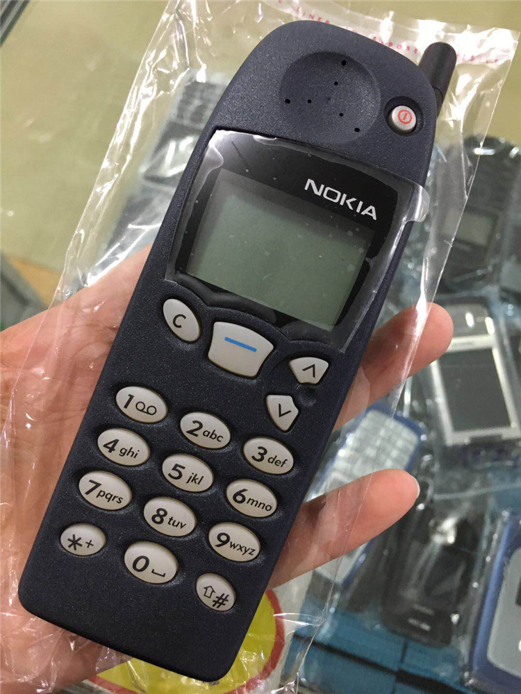 原装nokia诺基亚5110直板按键手机经典怀旧老人备用收藏机蓝色16mb