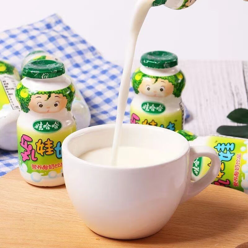 娃哈哈乳娃娃100g40瓶营养酸奶饮品乳酸菌益生菌儿童牛奶大人小孩都爱