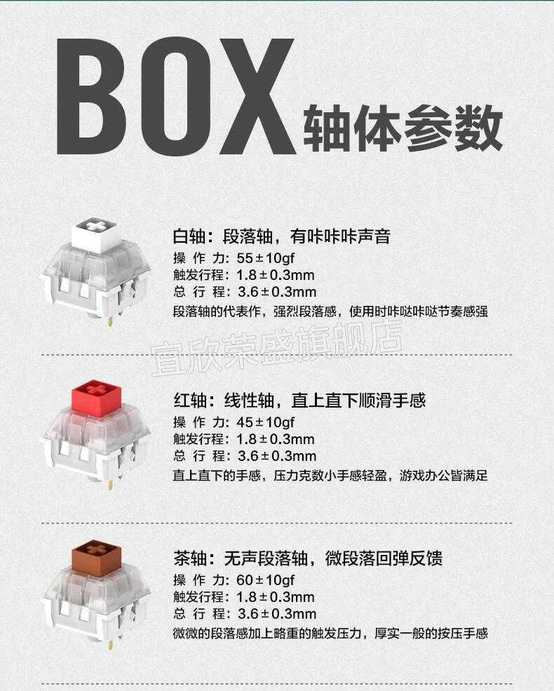 腹灵f12机械键盘凯华box粉白红轴rgb热插拔电竞游戏无线蓝牙莱菁栎