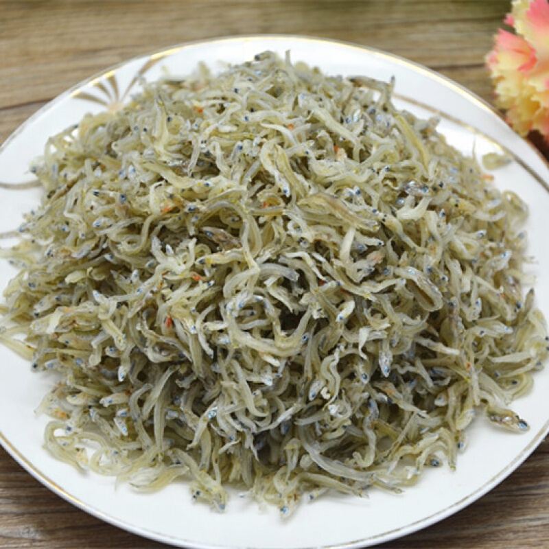 干货丁香鱼面条鱼小银鱼干小鱼干小咸鱼儿童250g