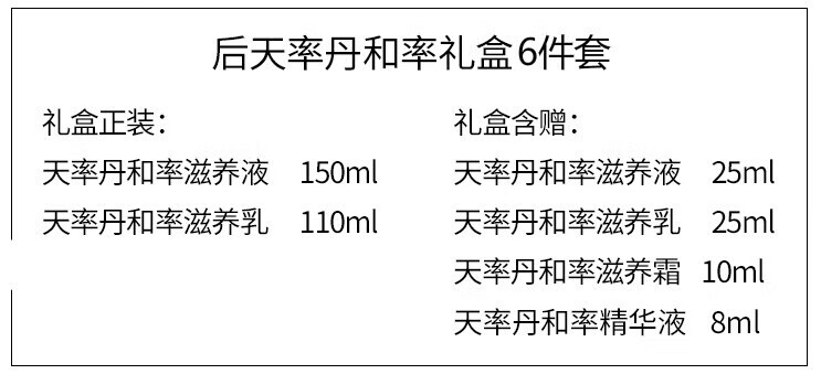 后（WHOO）天气丹水乳套盒 韩国进口拱辰享水乳套装 护肤礼盒 天气丹华泫套装7件套盒 改善肌肤
