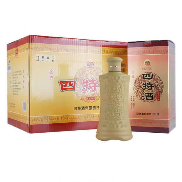 四特酒特香型白酒52度光瓶精酿500ml12瓶