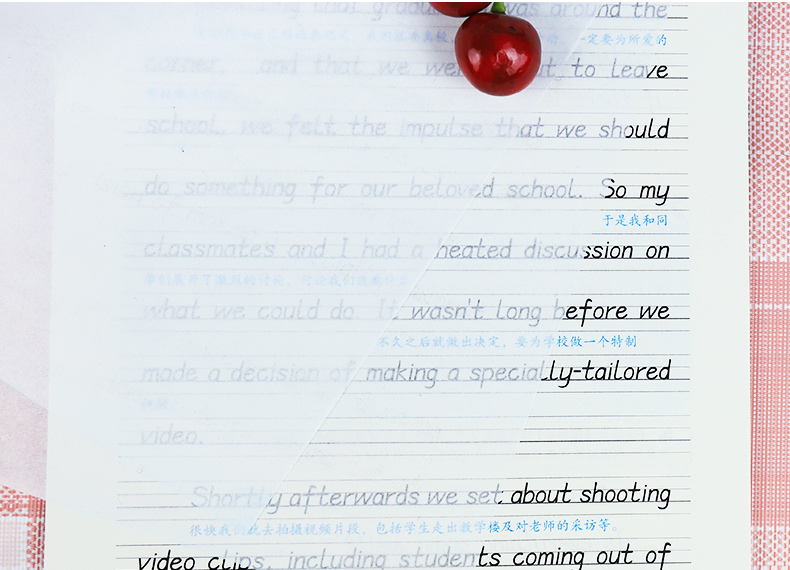 衡水中学英语字帖高中生手写印刷体钢硬笔高考满分作文考研大学生考试卷面加分字体名家手写衡水体英文